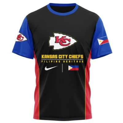 Kansas City Chiefs Filipino Heritage Celebration Shirt front