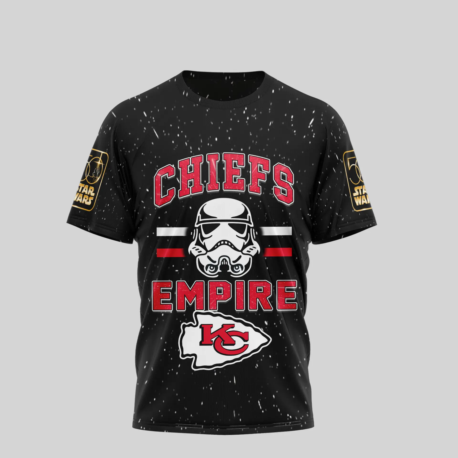 Kansas City Chiefs Galactic Empire Star Wars Shirt front Kansas City Chiefs Galactic Empire Star Wars Shirt front