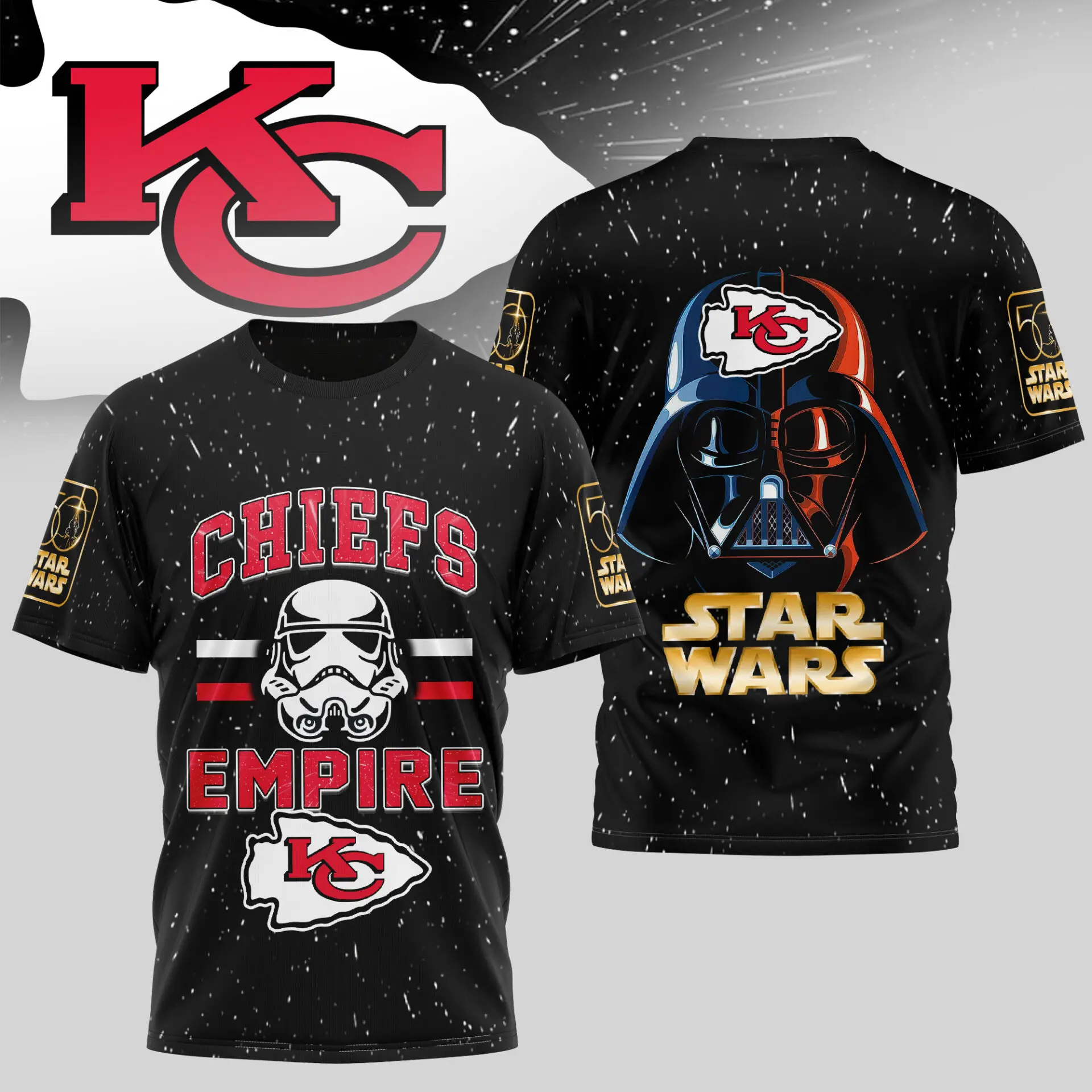 Kansas City Chiefs Galactic Empire Star Wars Shirt Kansas City Chiefs Galactic Empire Star Wars Shirt