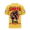 Kansas City Chiefs Godzilla King of the Monsters Shirt back
