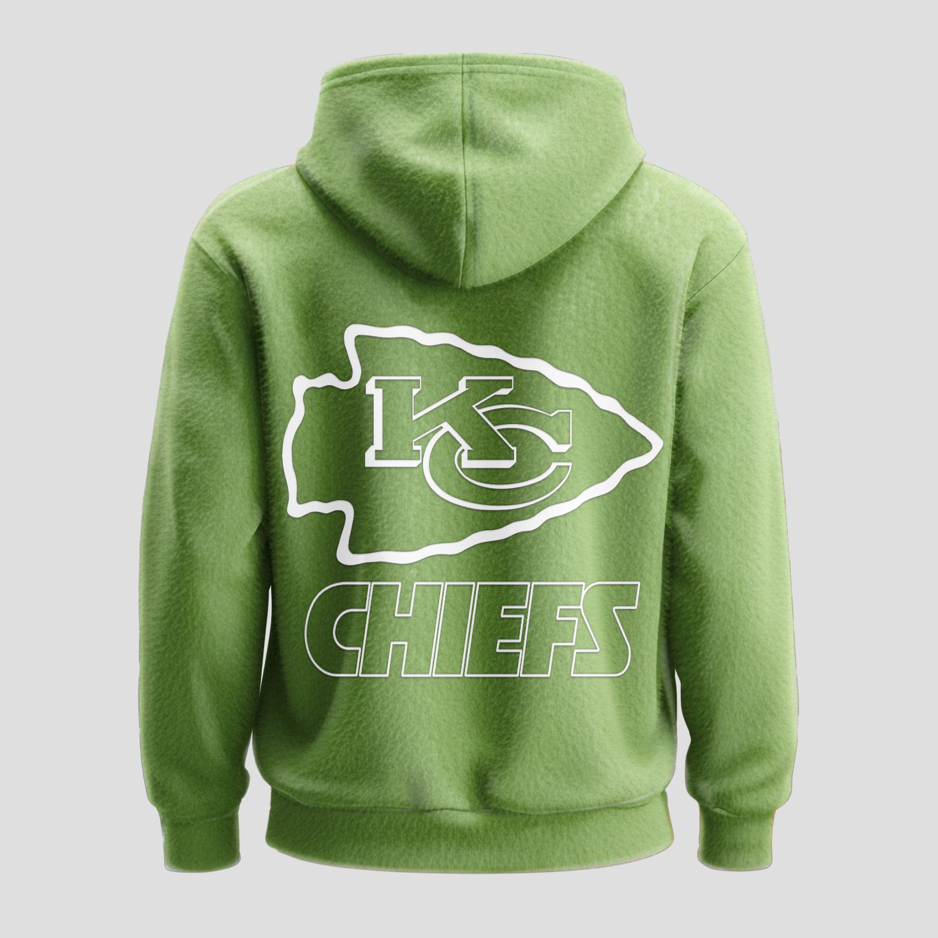 Kansas City Chiefs Grinch Christmas Spirit Hoodie Back Kansas City Chiefs Grinch Christmas Spirit Hoodie Back