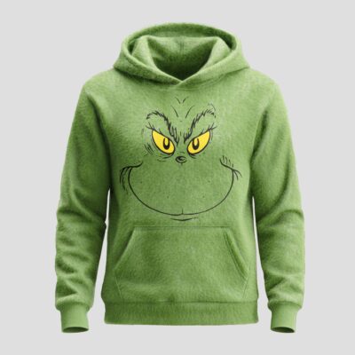 Kansas City Chiefs Grinch Christmas Spirit Hoodie front