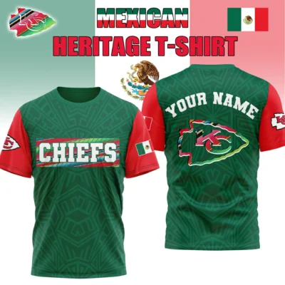 Kansas City Chiefs Mexican Heritage Celebration Shirt