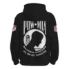 Kansas City Chiefs Pow Mia Hoodie 2 Kansas City Chiefs Pow Mia Hoodie back
