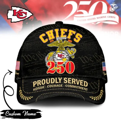 Kansas City Chiefs Proudly Served Baseball Cap
