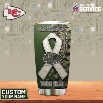 Kansas City Chiefs Proudly Served Tumbler