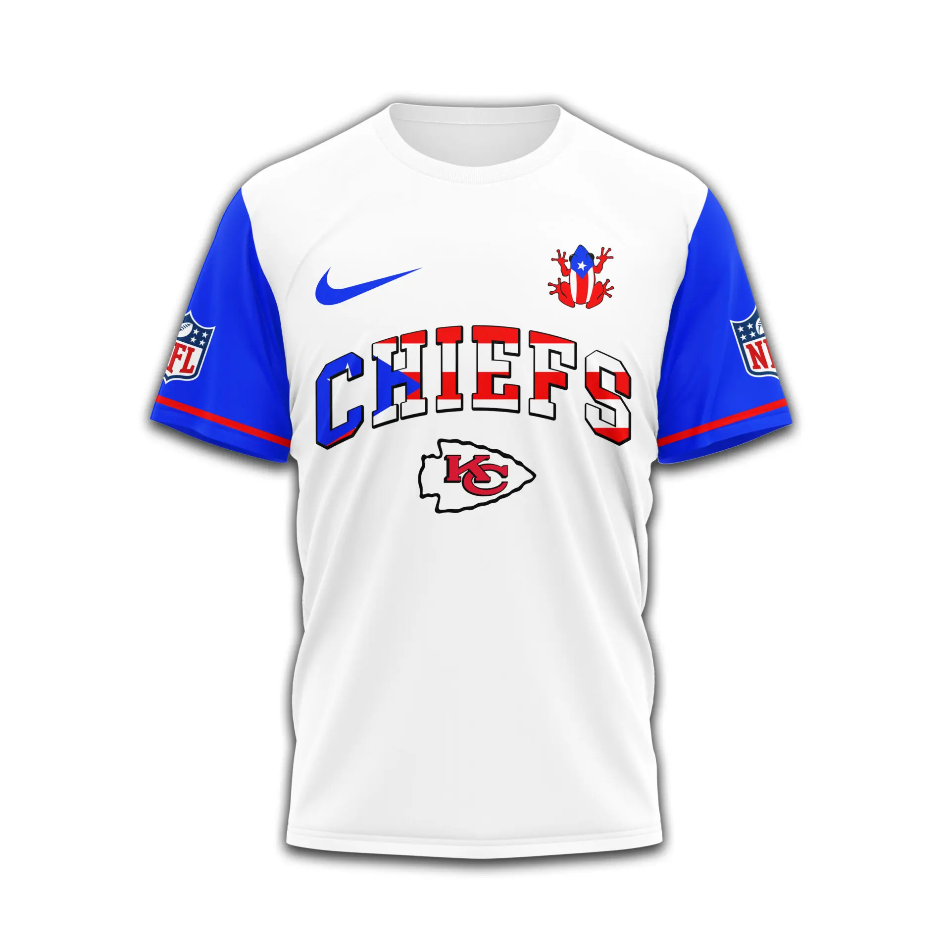 Kansas City Chiefs Puerto Rico Shirt front Kansas City Chiefs Puerto Rico Shirt front