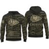 Kansas City Chiefs Salute to Service US Flag Camo Hoodie