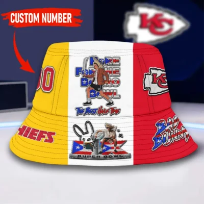 Kansas City Chiefs Super Bowl Halftime Show Bucket Hat