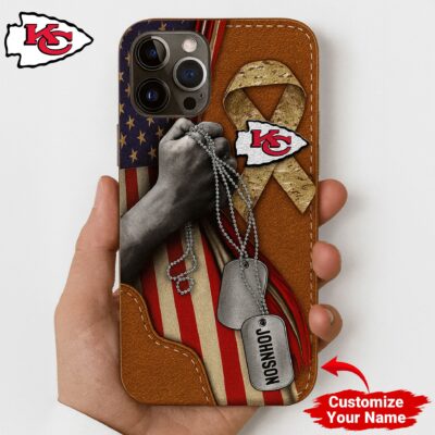 Kansas City Chiefs Veterans Day Phone Case
