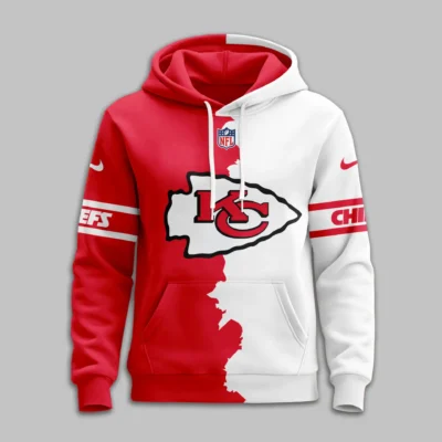 Kansas City Chiefs Victory Split Hoodie front