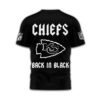 Kansas City Chiefs Back In Black Shirt back