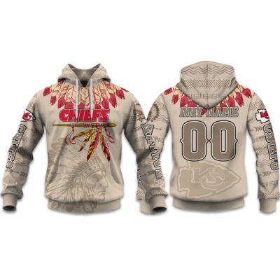 Kansas City Chiefs Football Native American Heritage Hoodie