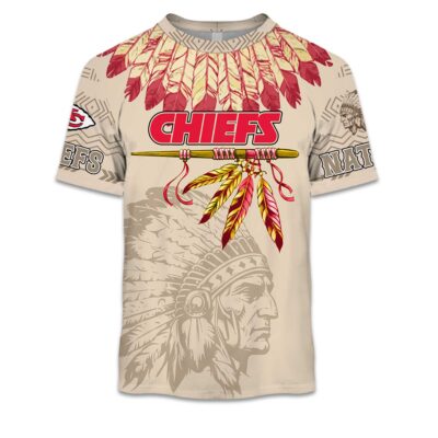 Kansas City Chiefs Football Native American Heritage Shirt front