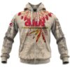 Kansas City Chiefs Football Native American Heritage zip Hoodie front