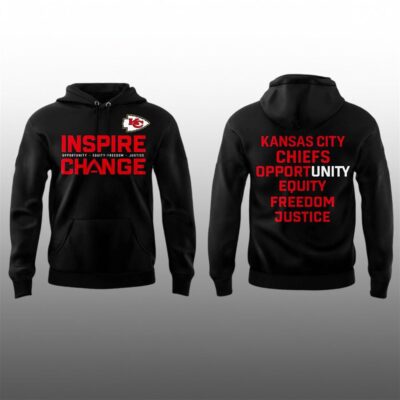 Kansas City Chiefs Inspire Change Freedom Justice Hoodie