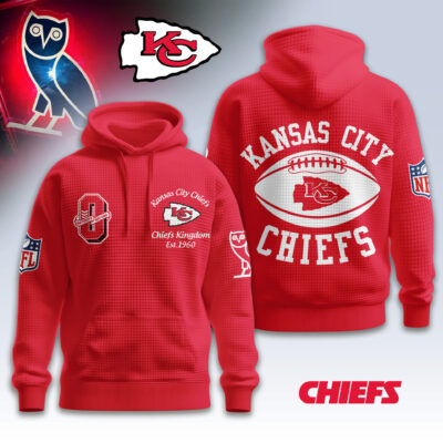 Kansas City Chiefs Kingdom Est 1960 Waffle Hoodie