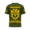 Kansas City Chiefs Rigger Green Berets 3D Shirt back