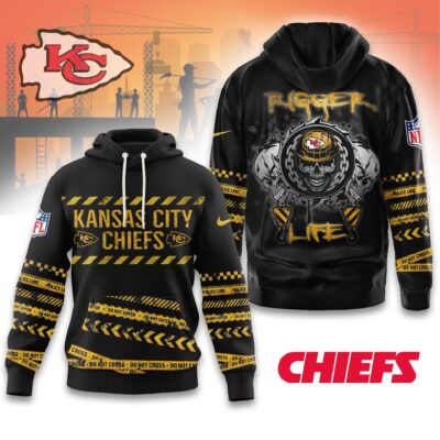Kansas City Chiefs Rigger Life Hoodie