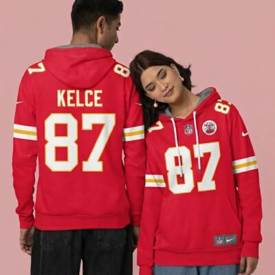 Travis Kelce Kansas City Chiefs American Football Conference Champions Hoodie Mockup Men Women