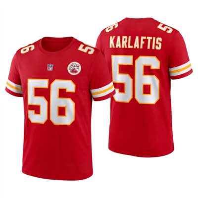George Karlaftis Kansas City Chiefs American Football Shirt