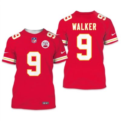 Kenneth Walker III Kansas City Chiefs American Football Shirt