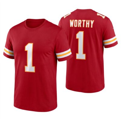 Xavier Worthy Kansas City Chiefs American Football Shirt